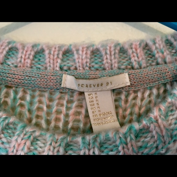 Forever 21 Multi-Color Colorblock Sweater - Picture 3 of 3